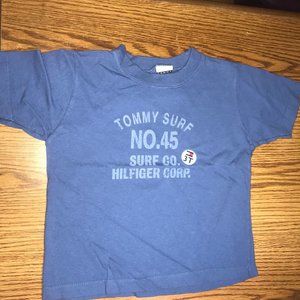 Tommy Hilfiger blue surf tee boys 3T NWT